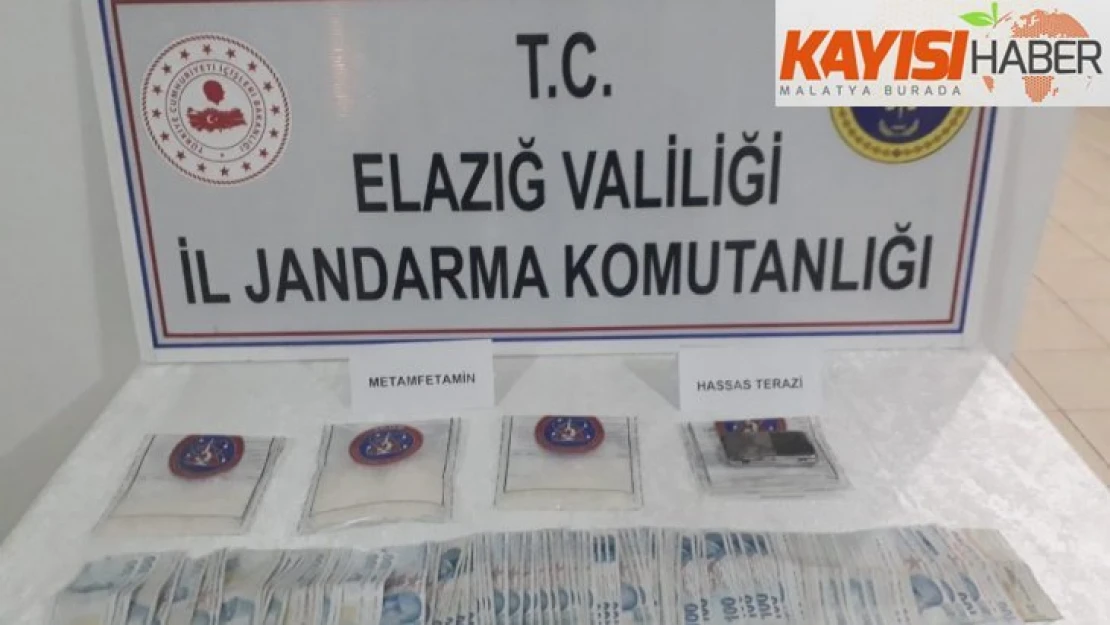 Elazığ'da uyuşturucuyla yakalanan 1 şüpheli tutuklandı