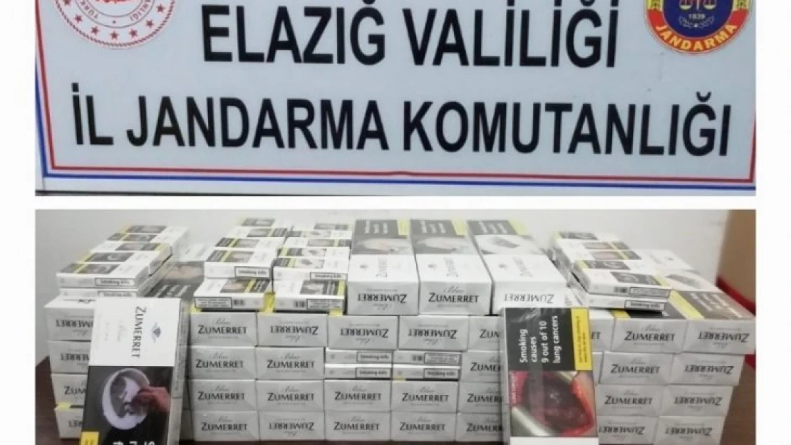 Elazığ'da kaçakçılık ve uyuşturucu operasyonu: 2 tutuklama