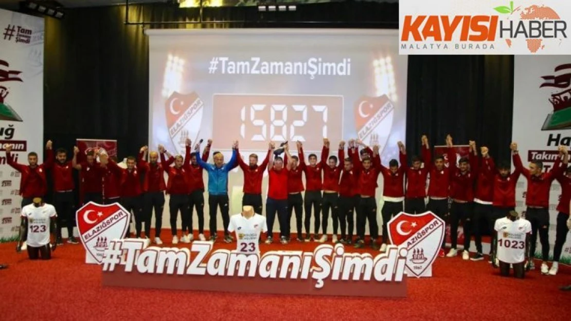 Elazığspor, alınan forma sayısını açıkladı