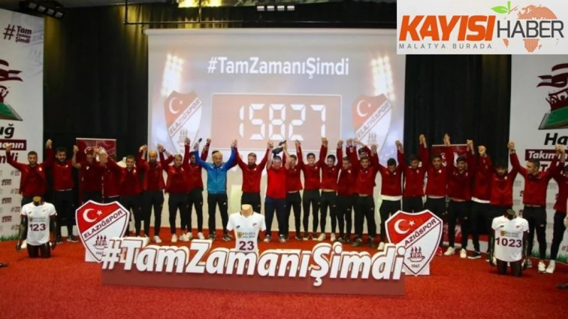 Elazığspor'da forma satış rakamları güncellendi