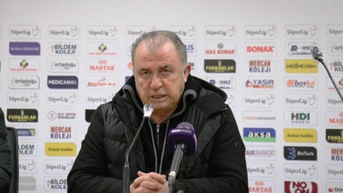 Fatih Terim: 'Devreyi kapatırken 3 puan çok önemliydi'