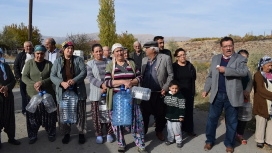 Akçadağ ilçesinde su sorunu