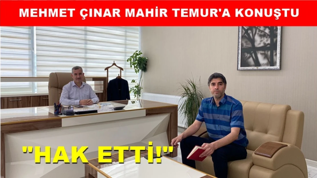 'Hak etti!'