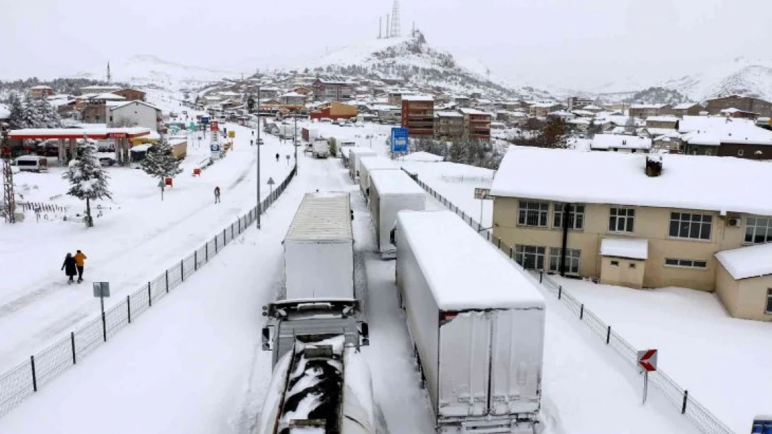 Hekimhan ve Arguvan'da kar etkili oldu