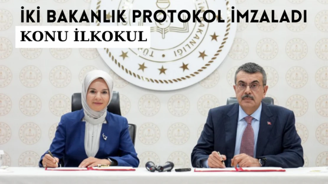 İki Bakanlık arasında iş birliği protokolü