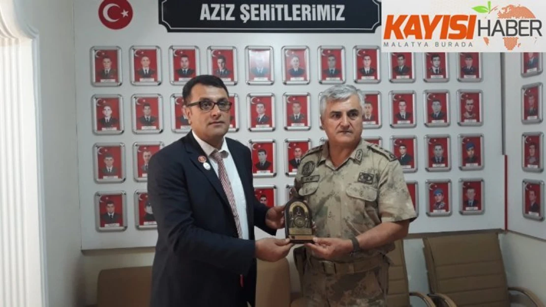 İl Jandarma Komutanı İnce'den, gazilere ziyaret