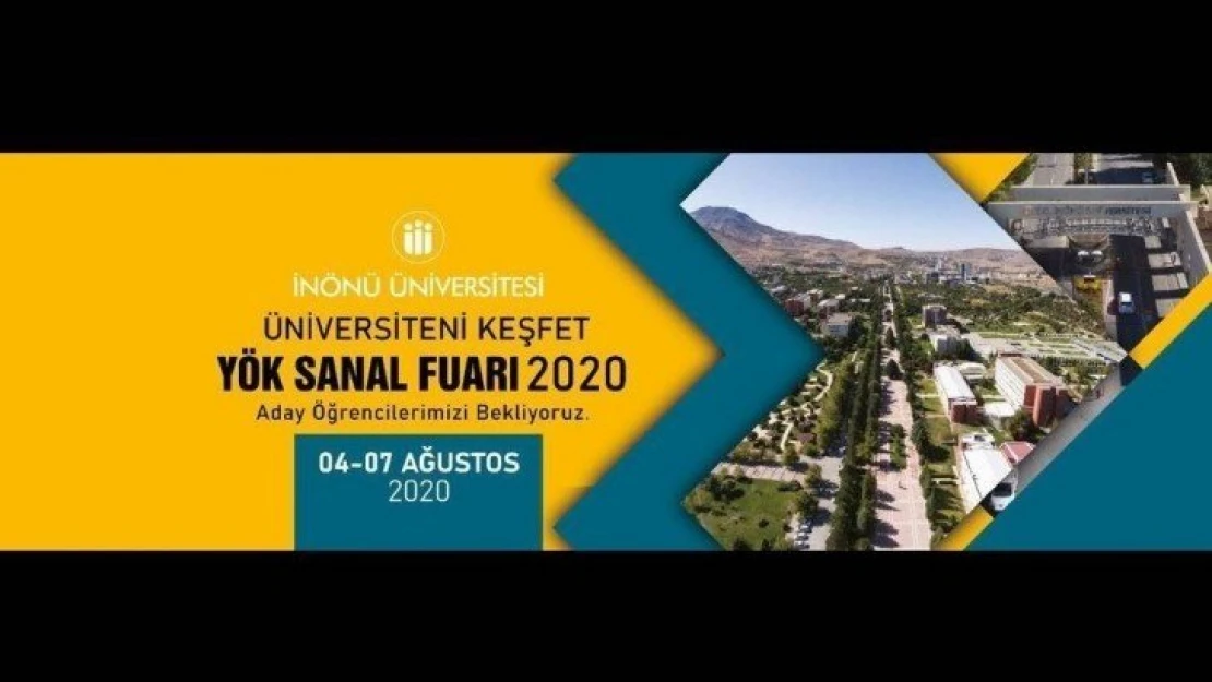 İnönü Üniversitesi YÖK Sanal Fuarı'nda olacak