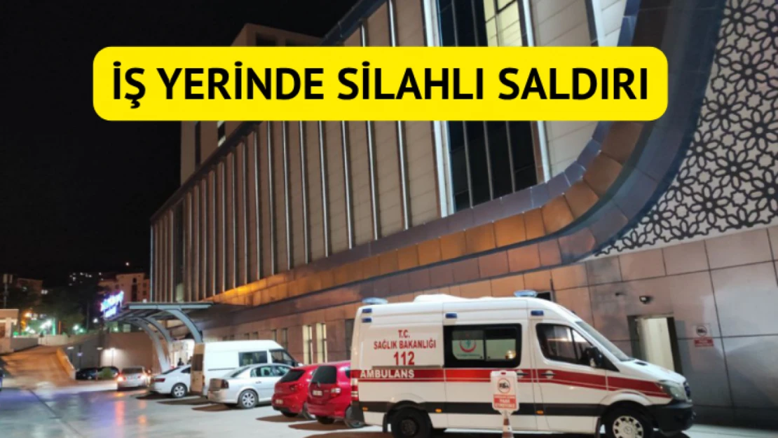 İş yerinde silahlı saldırı
