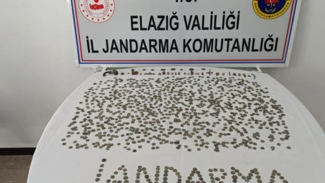 Jandarma alıcı kılığına girdi, Roma dönemine ait bin 188 adet tarihi eser ele geçirildi