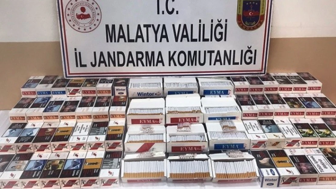 Jandarma'dan kaçak sigara operasyonu