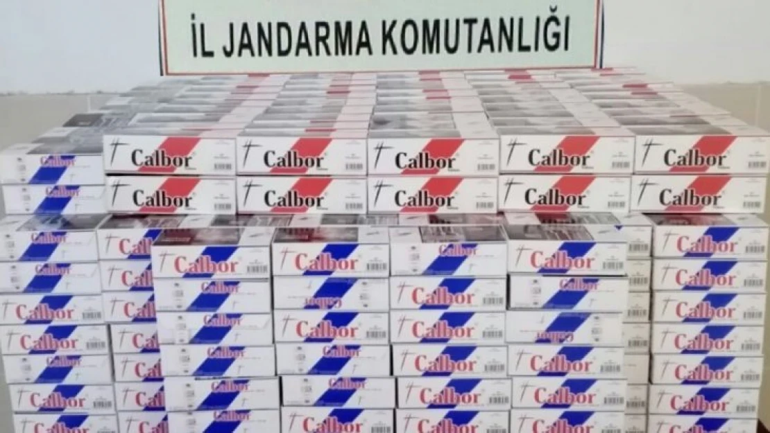 Jandarma makaron ele geçirdi