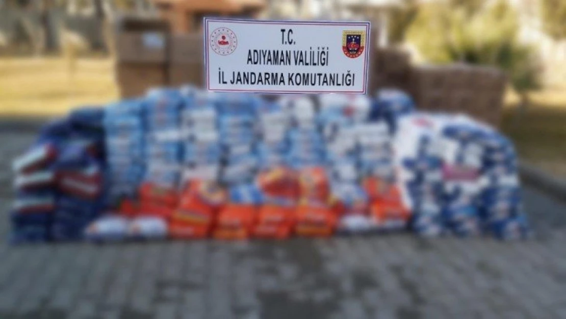 Jandarma sahte temizlik ürünleri ele geçirdi