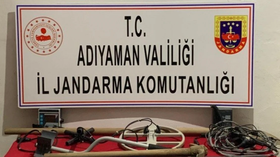 Jandarmadan kaçak kazıya suçüstü