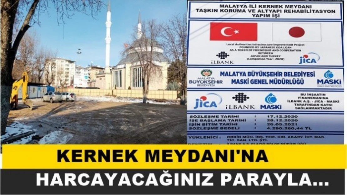 Kernek Meydanı'na harcayacağınız parayla…