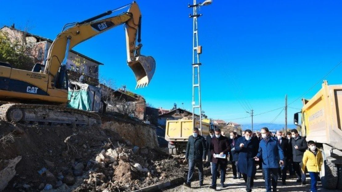 Kuzey Kuşak yolu açma ve genişletme çalışmaları