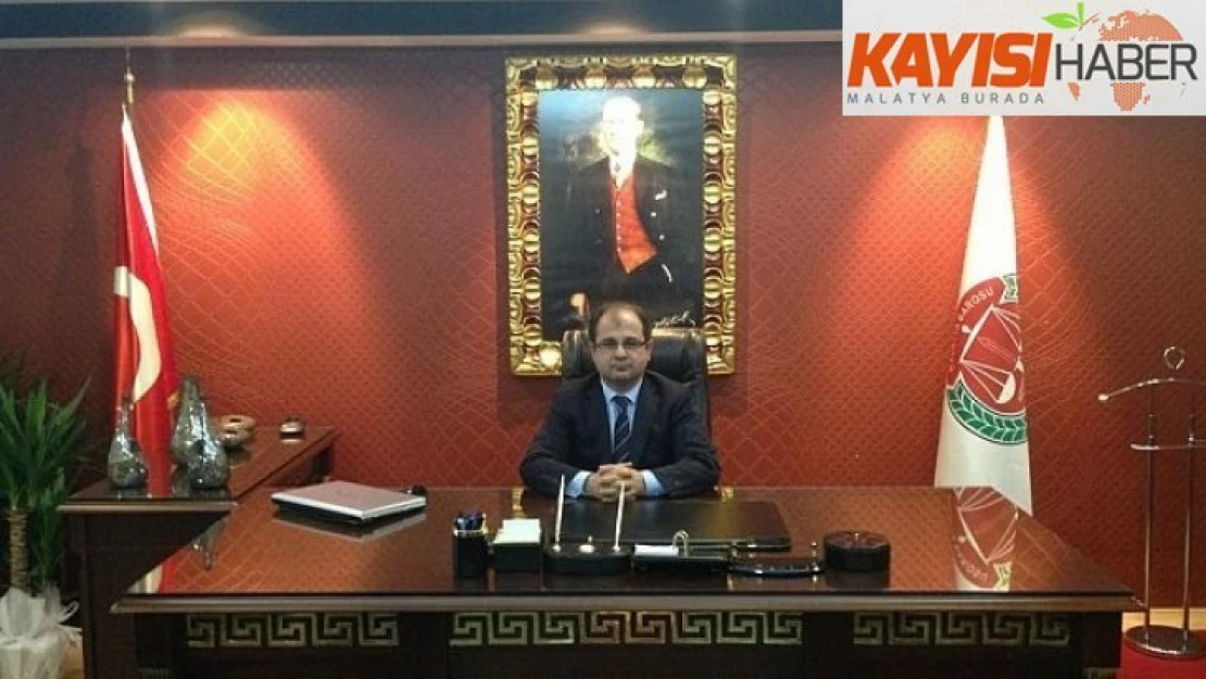 Baro Başkanı  Enver Han'dan Barış Pınarı Harekatı'na destek