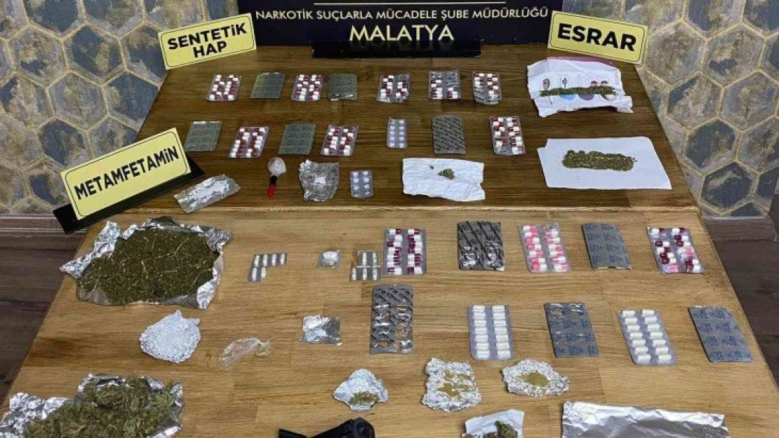 Malatya'da 'torbacı' operasyonu: 21 gözaltı