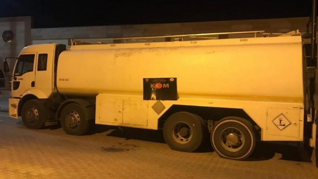 26 bin 750 litre kaçak mazot ele geçirildi