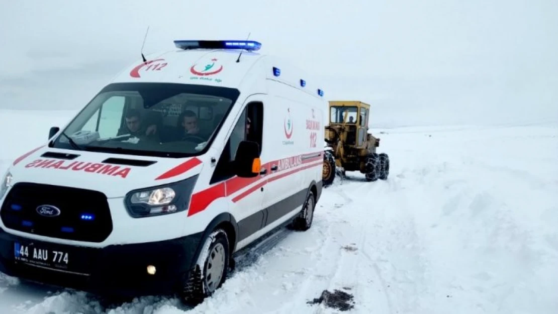 Malatya'da 59 mahalle yolu ulaşıma açıldı