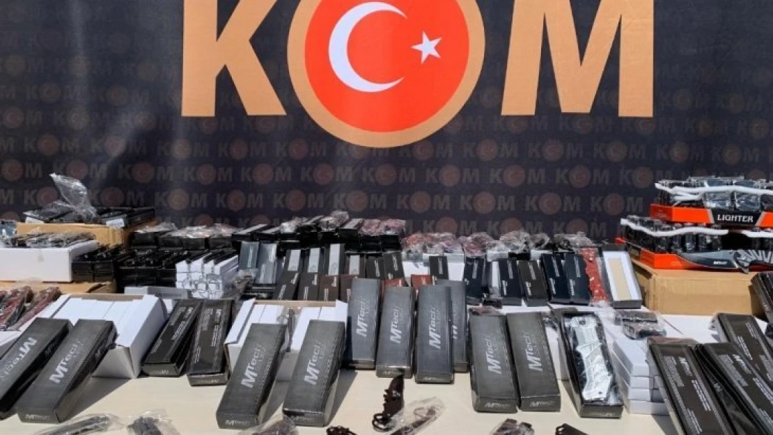 156 kilo kaçak nargile kömürü ele geçirildi