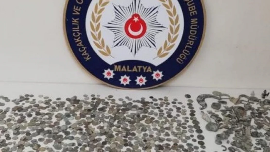 Malatya'da tarihi eser kaçakçılığı