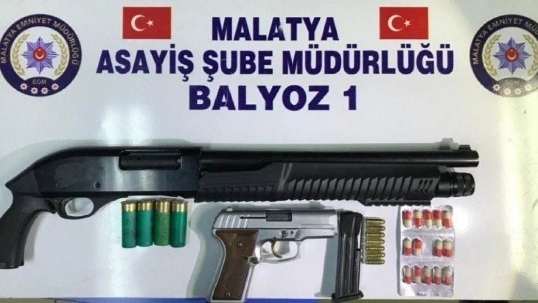 Malatya'da uyuşturucu ve silah kaçakçılığına geçit yok