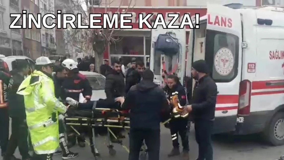 Malatya'da zincirleme kaza