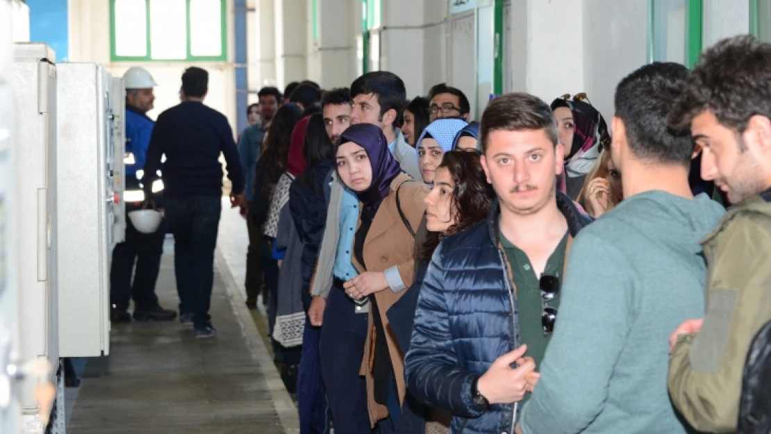 Öğrenciler MASKİ tesislerini gezdi