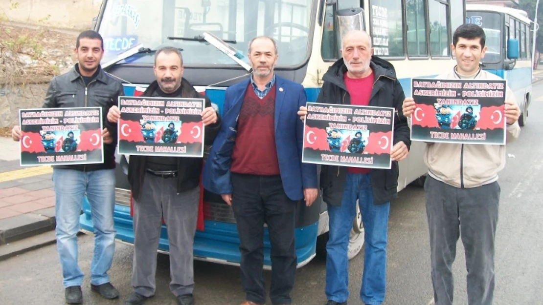 'Polisimin yanındayım' kampanyasına destek