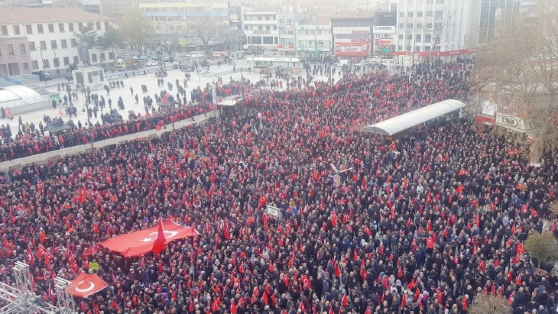 Malatya, teröre karşı tek yürek