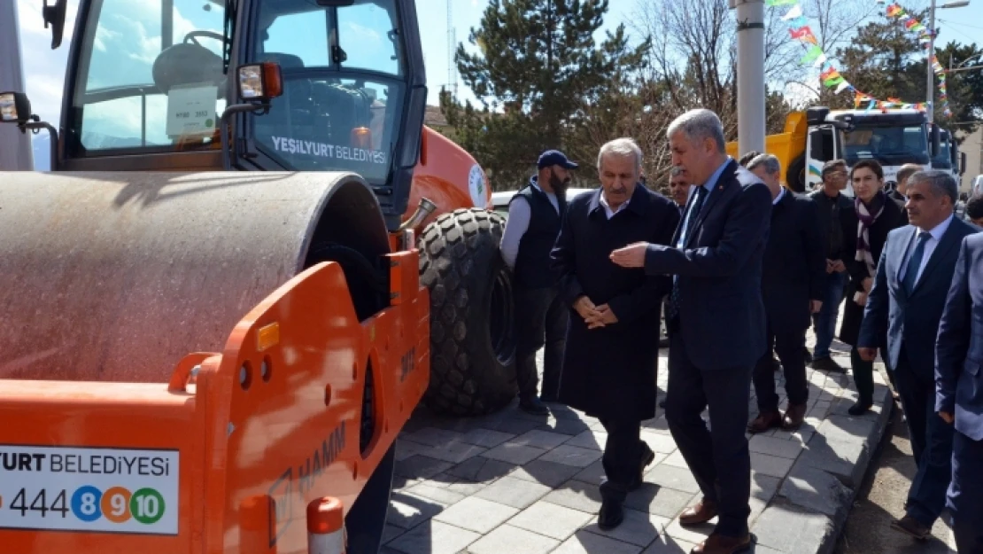 Yeşilyurt Belediyesi araç filosunu güçlendiriyor