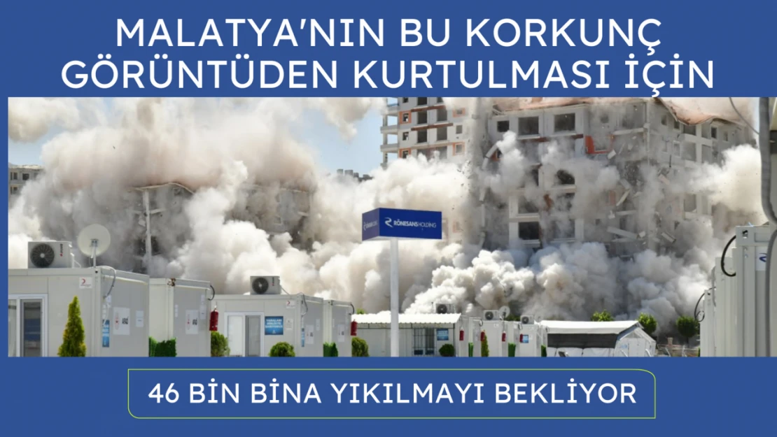 Malatya'nın bu korkunç görüntüden kurtulması için