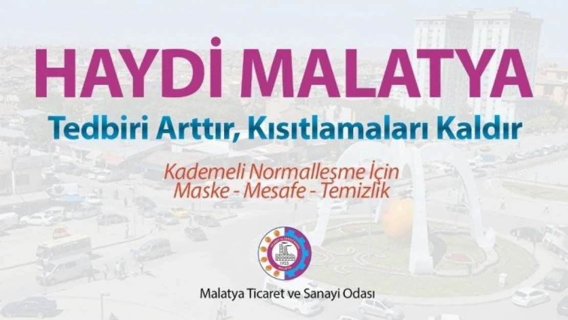 Malatya TSO'dan normalleşme çağrısı