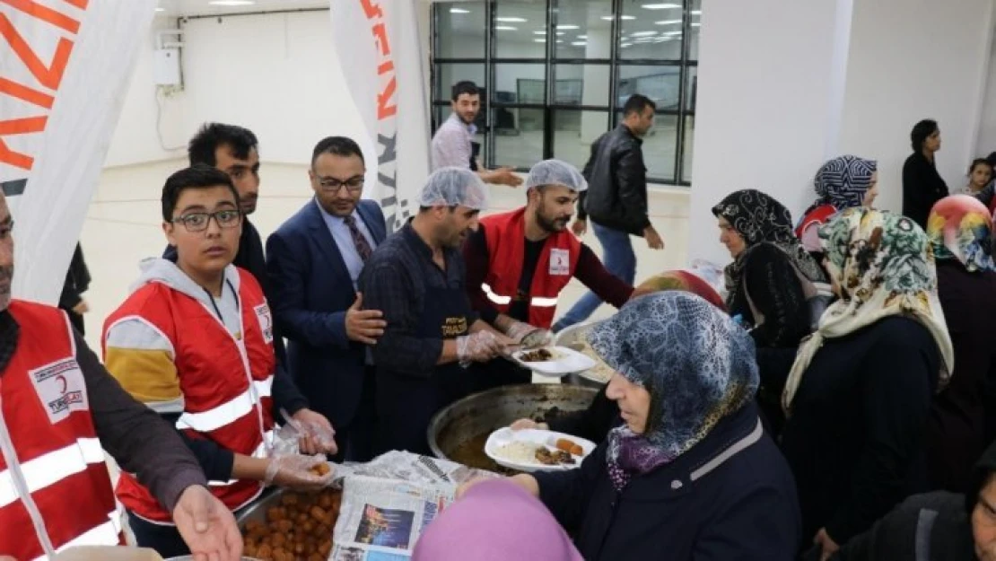 Konukevinde iftar yemeği  verilmeye başlandı