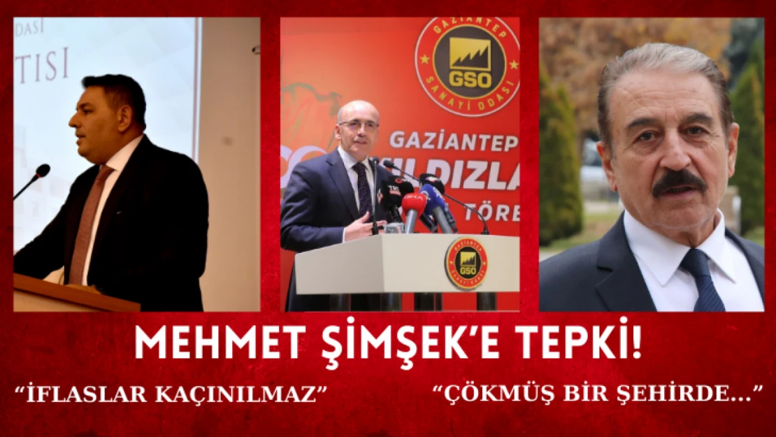 Mehmet Şimşek'e tepki!