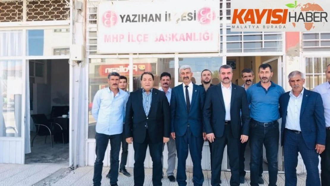 MHP'den Yazıhan ilçesine ziyaret