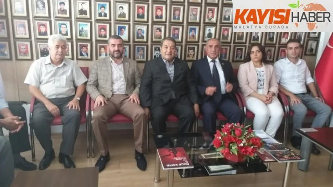 MHP heyetinden şehit ve gazi derneğine ziyaret