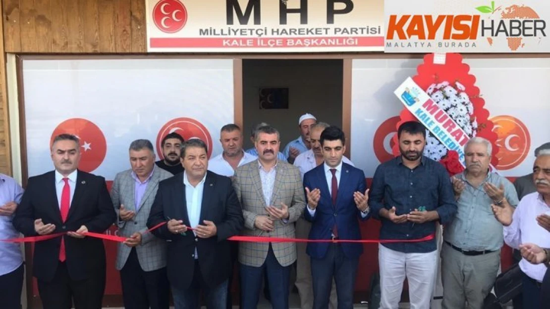 MHP Kale ilçe teşkilatı yeni yerine taşındı