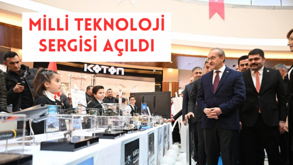 Milli Teknoloji Hamlesi sergisi açıldı