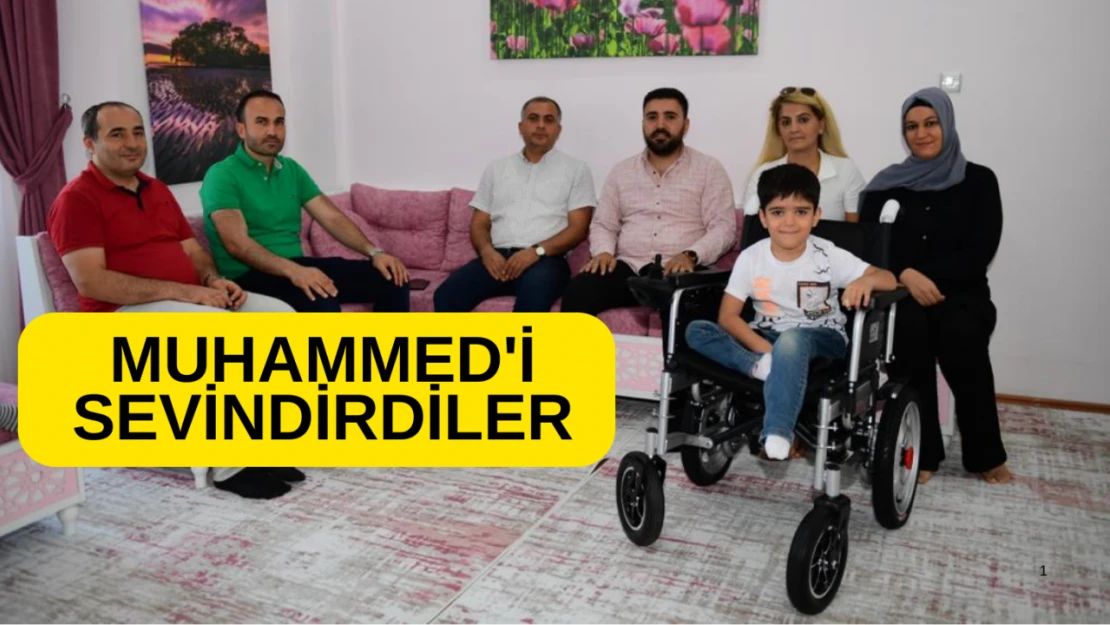 Muhammed'i sevindirdiler