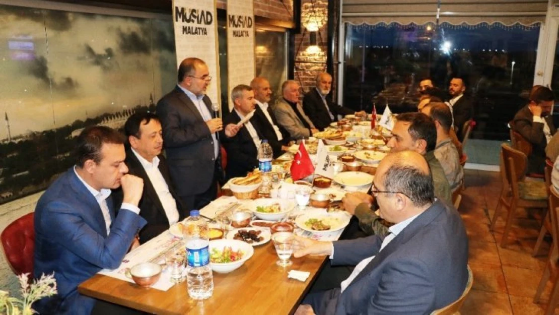 MÜSİAD Malatya'da geleneksel iftar programı