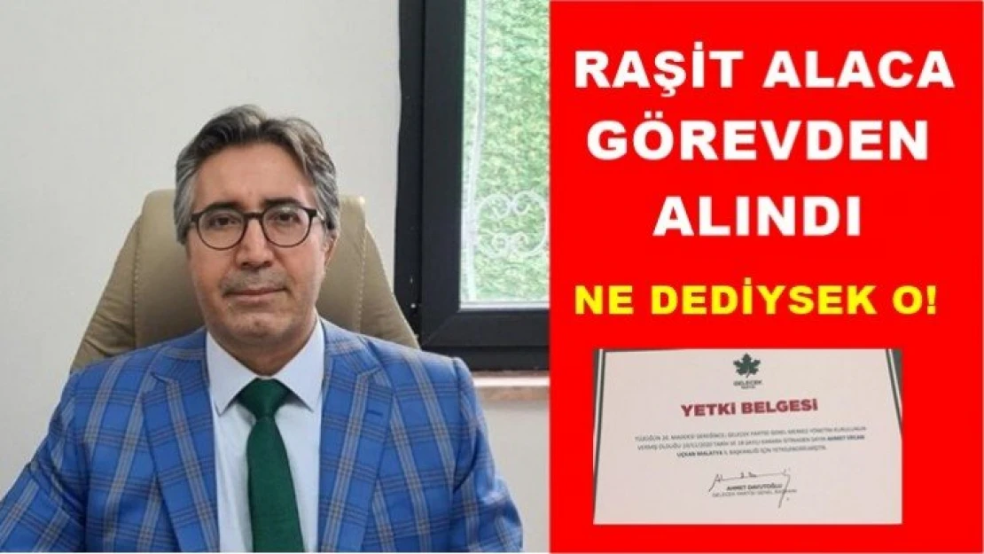 Ne dediysek o… Alaca görevden alındı