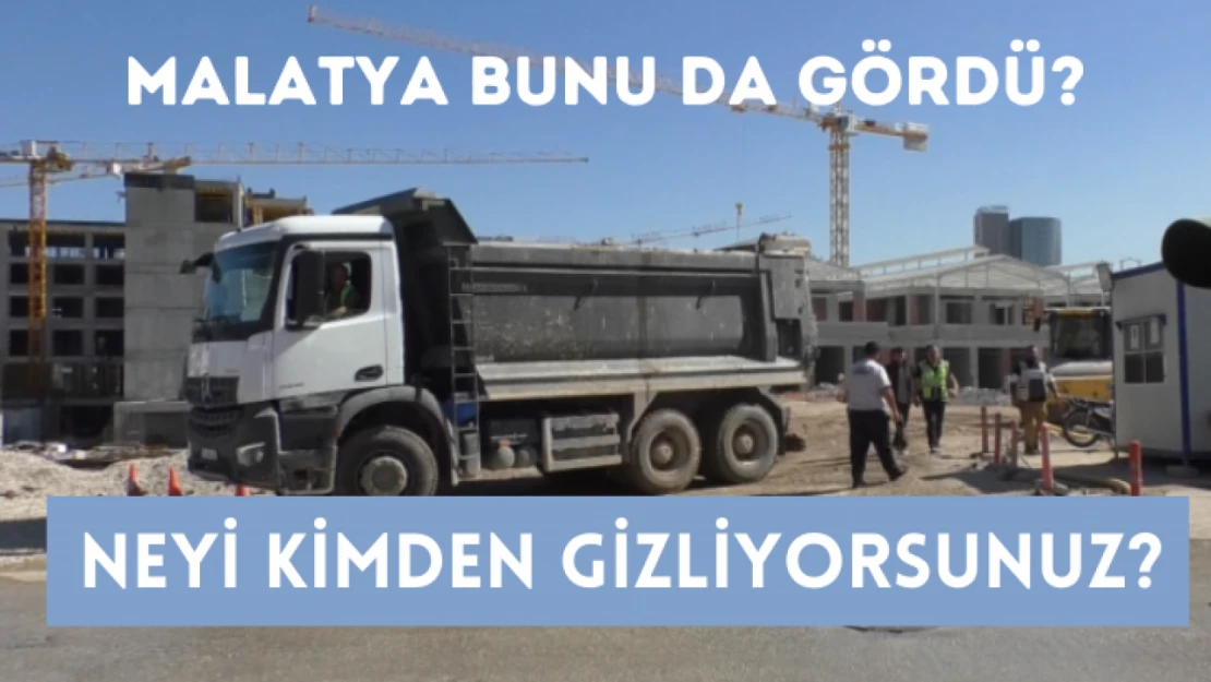 Neyi kimden gizliyorsunuz?