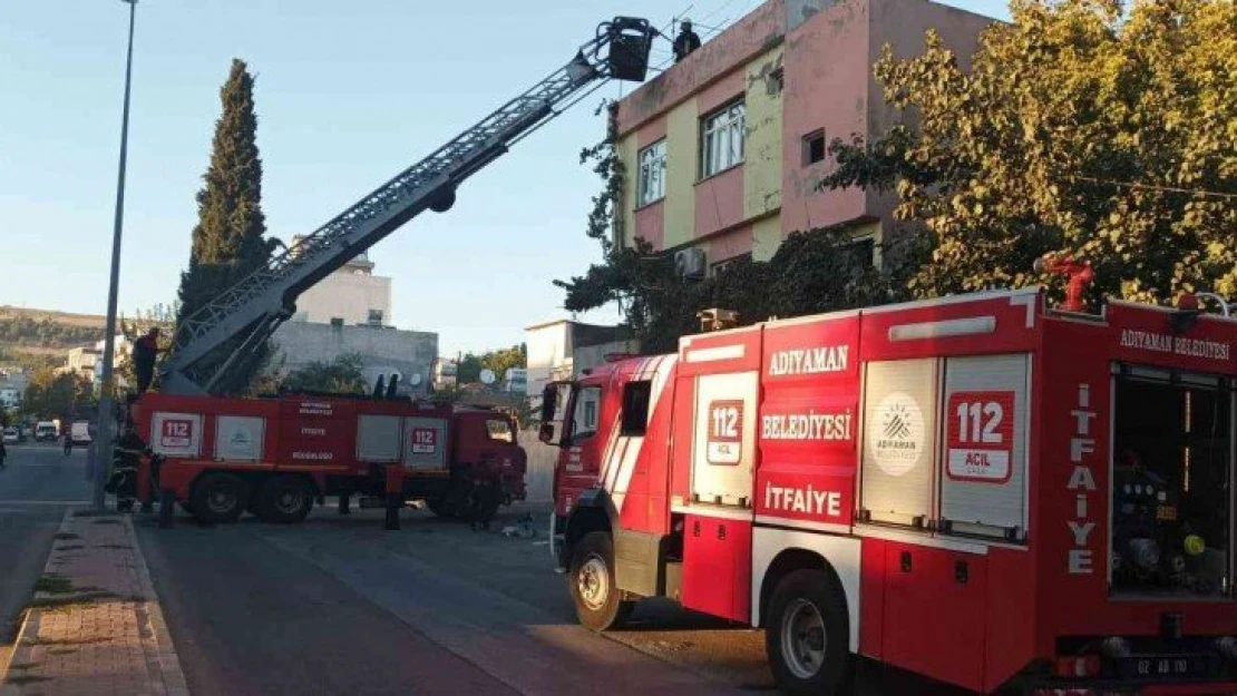 Odunluk yangınını söndürmek isterken başka odunluğu yaktılar