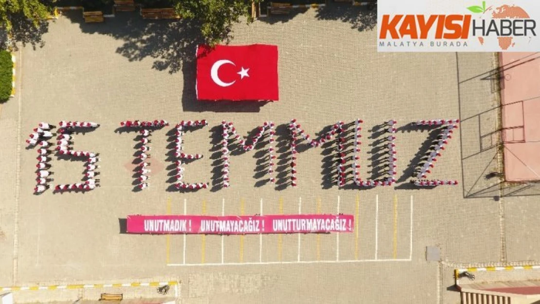 Öğrencilerden 15 Temmuz koreografisi