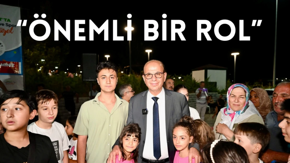 'Önemli bir rol'