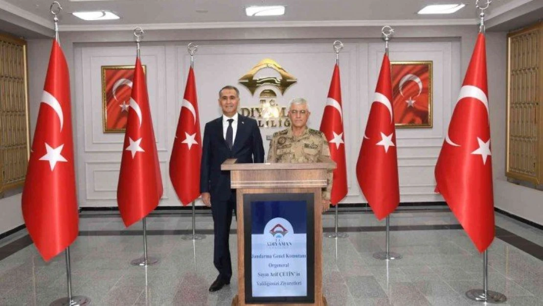 Orgeneral Arif Çetin'den Vali Çuhadar'a ziyaret