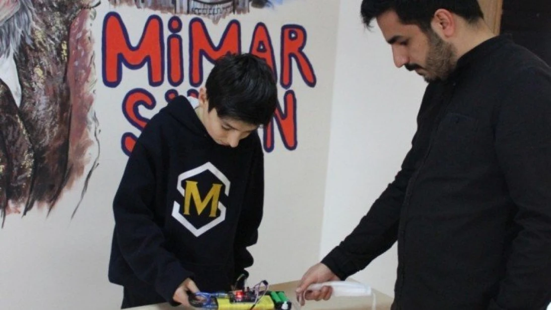 Özel Mimar Sinan Meslek Lısesi öğrencilerinden yeni buluş