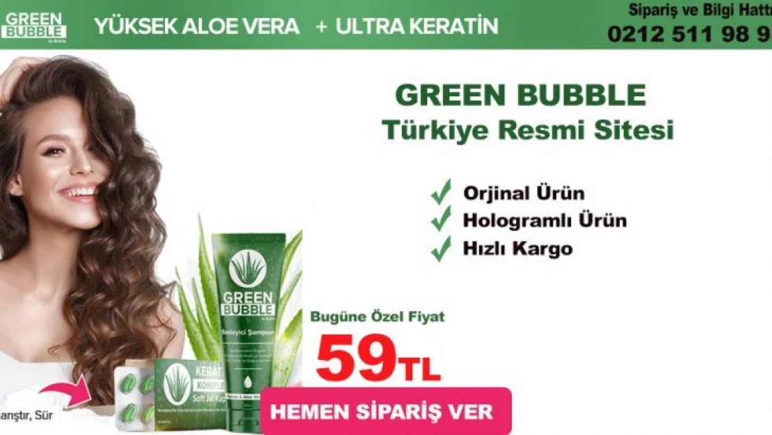 Saça Canlılık Vermenin Adı Green Bubble