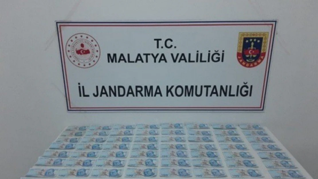 Malatya'da sahte para operasayonu